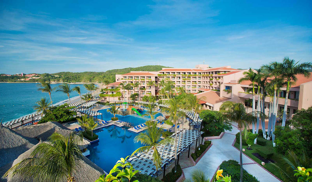 barcelo-huatulco-beach Barcelo Huatulco Beach Aerial of Resort