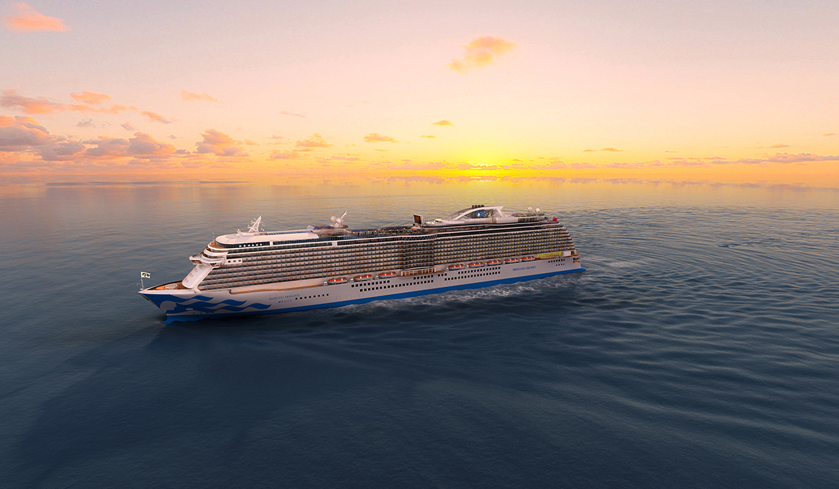 Majestic Princess at sea